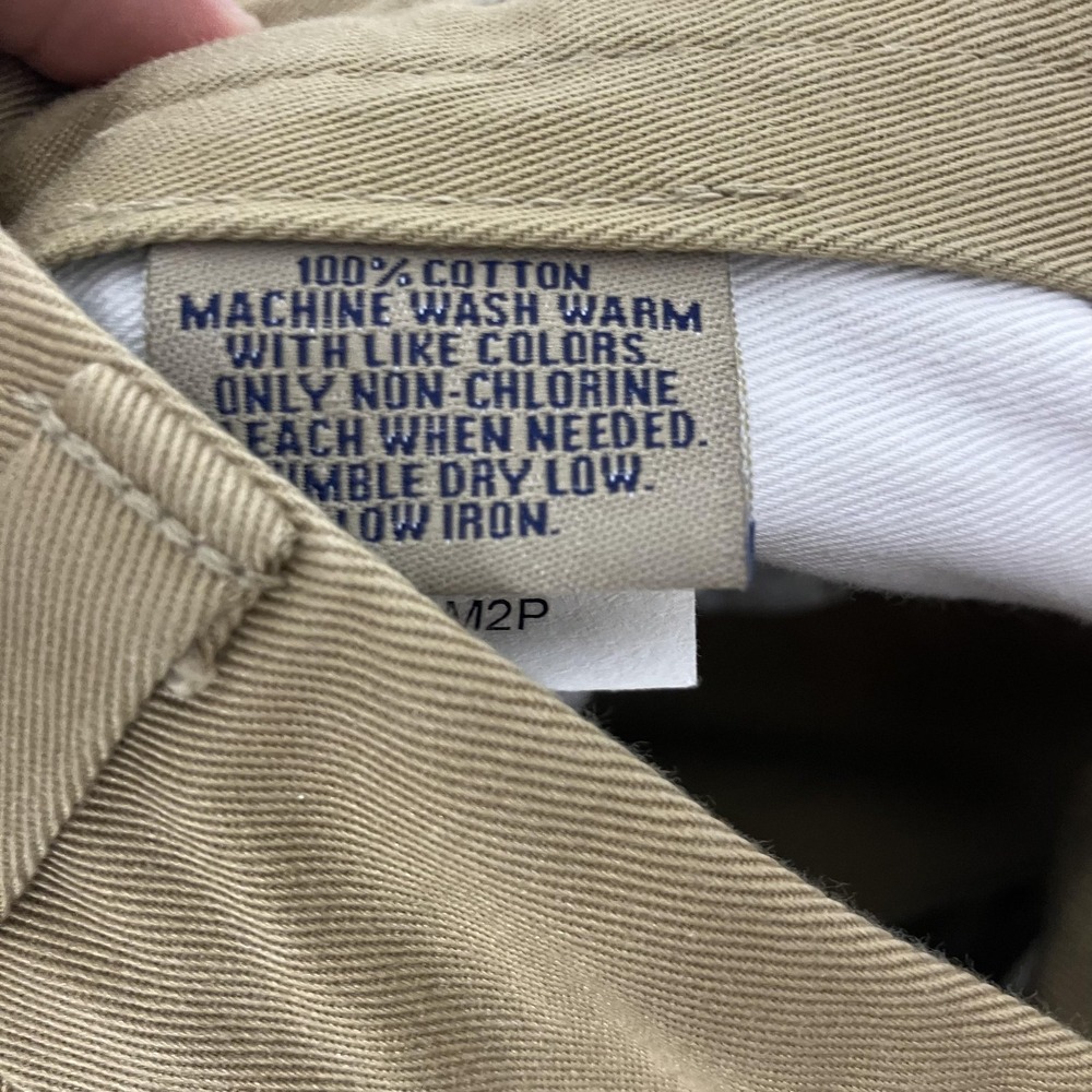 Bills Khakis Pants Mens 30x38 Beige Model‎ 2 Pleated Classic Fit Chino Made USA - Picture 3 of 8